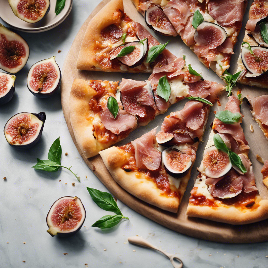 Extra Cheesy Fig and Prosciutto Pizza