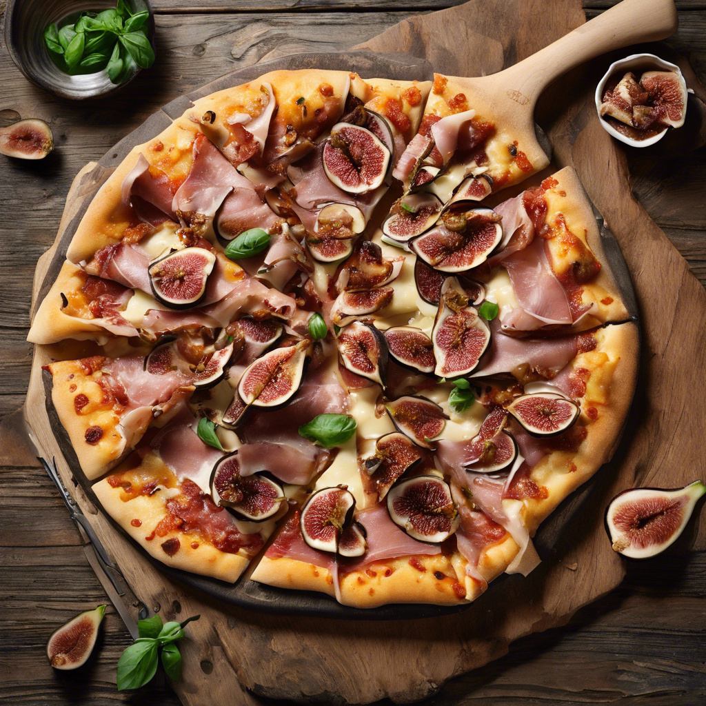 Extra Cheesy Fig and Prosciutto Pizza