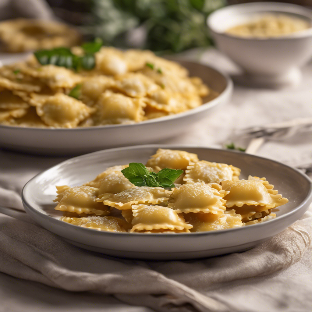 Extra Cheesy Ravioli